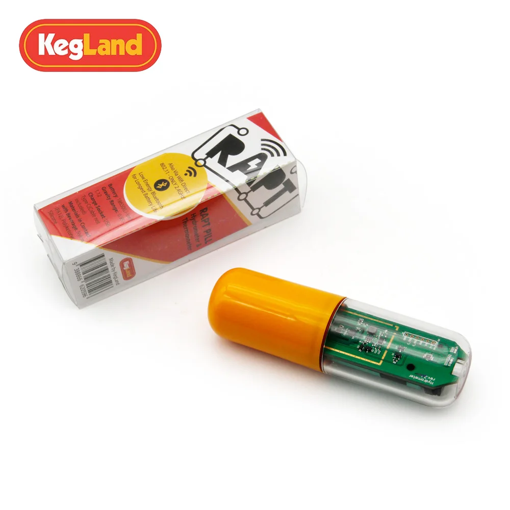 KegLand Digital Hydrometer &Thermometer Kits Include Wireless Charging ,Coil and Weights Beer Home Brewing Equipment