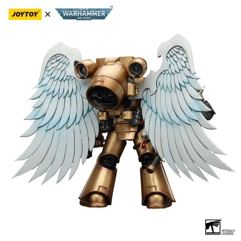 [Przedsprzedaż] JOYTOY 1/18 figurka Warhammer 40K Blood Angels Sanguinary Guard Anime Model wojskowy chłopiec prezent na boże narodzenie