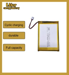 XH2.5/2P connector 7.4V 4000mAh 106085 Polymer Li-ion battery for DVD Satellite Finder Meter WS6902 WS6912 WS6909 WS6918 WS6922