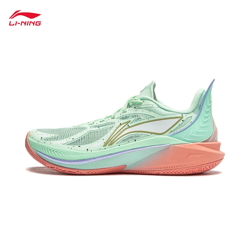 

LI-NING SONIC 12 Men Professional Basketball Shoes LIGHT FOAM PLUS Anti-Slip LiNing Sneakers Competition Sports Shoes ABAU019