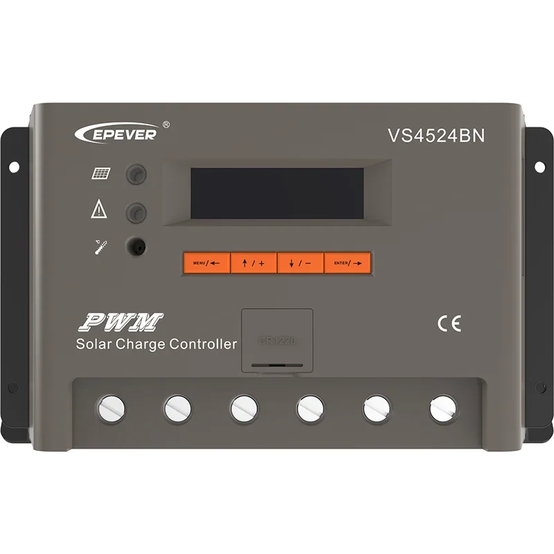 VS4524BN 45A Controller With Screen Off Grid PWM Module Solar Charger Controller For Solar Power System