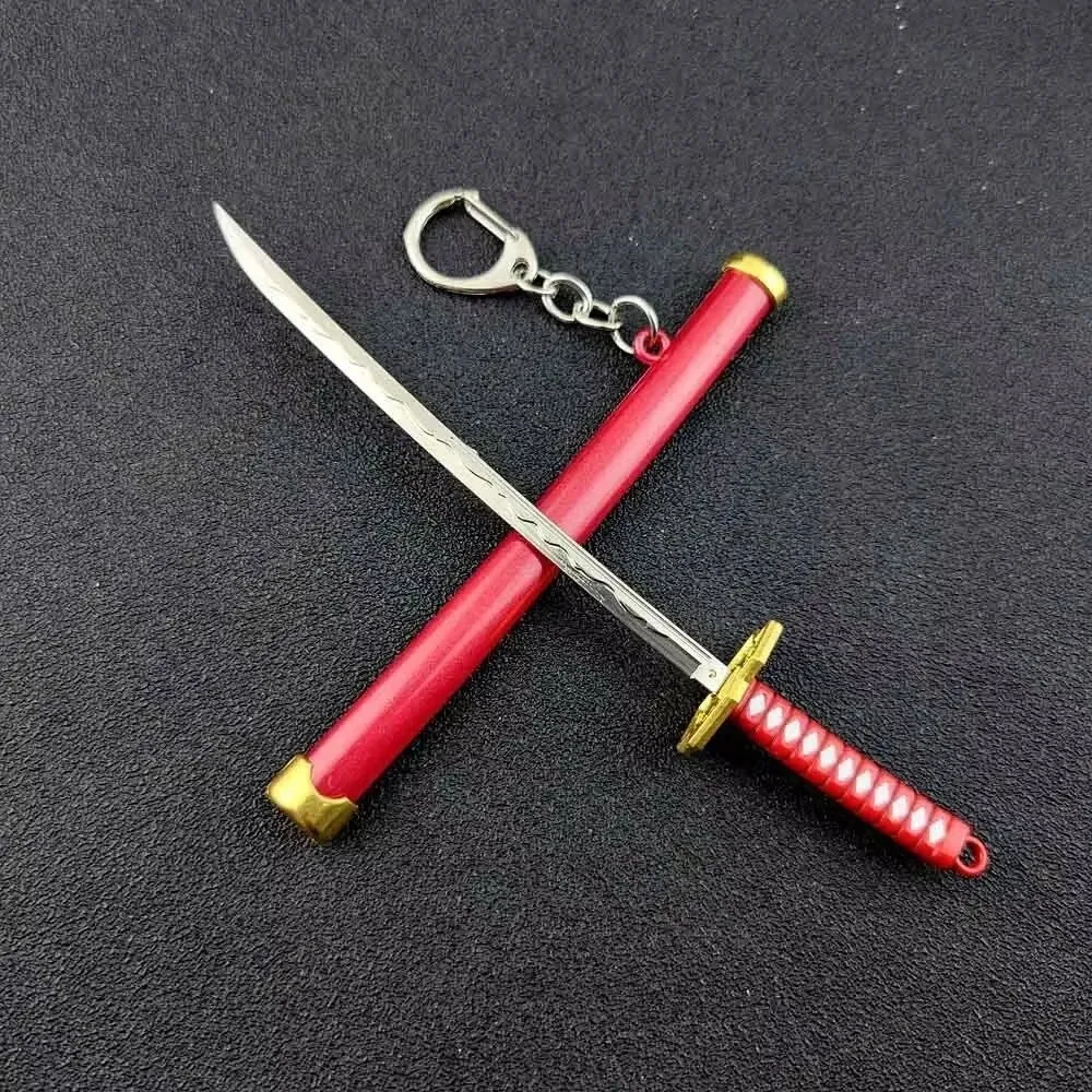 Mini Samurai Sword Keychain Katana Scabbard