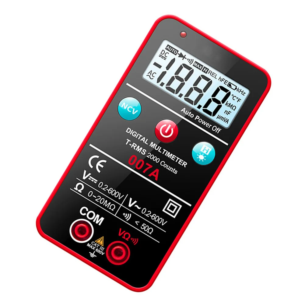 

Digital Multimeter Pocket Pen-Type Electrical Tester Voltage Current Resistance Diode Continuity Tester Backlit