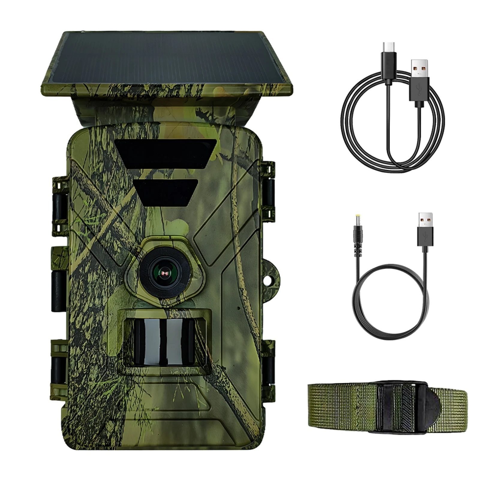 

Solar Trail Camera 8K 60MP WiFi Wildlife Hunting Camera IP66 Waterproof Outdoor Night Game Camera
