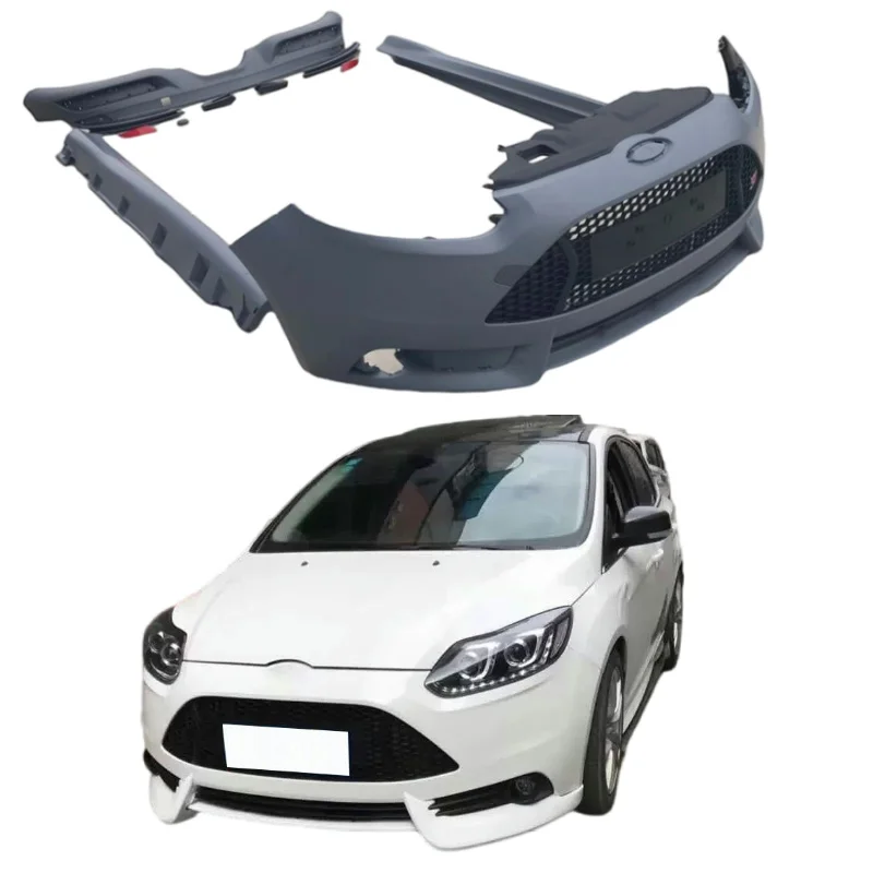 

Car Accessories Pp Body Kit Front Bumper Rear Bumper Side Skirts for Ford Focus 2012