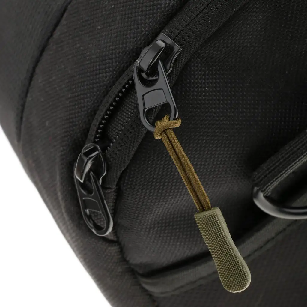 10 قطع سحاب سحب الحبل الرمز البريدي مجتذب السحابة استبدال المنزلق، الجيش الأخضر