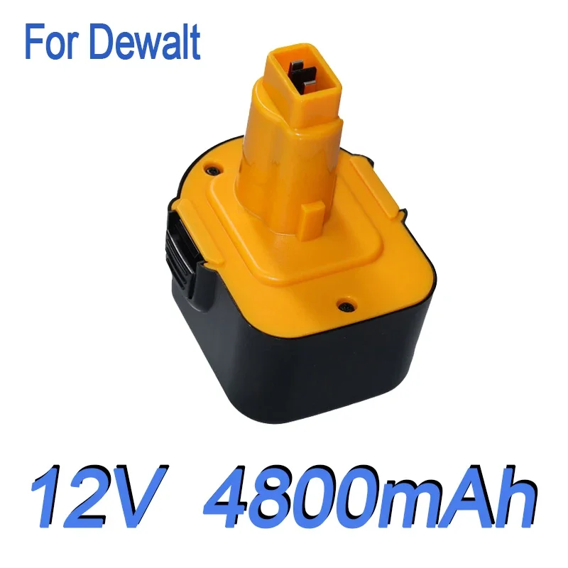 DW-DC9071 12V 4800mAH Replacement Battery For Dewalt 52250-27 DC9071 DE9037 DE9071 DW9072 DE9075 DE9501 DW9071