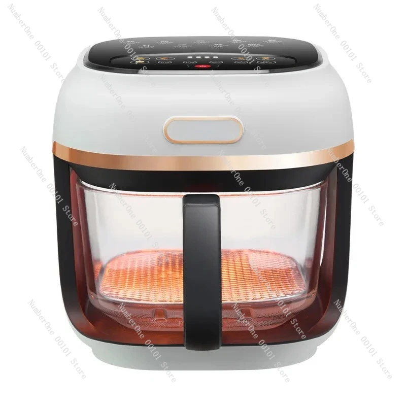 4.0-7.0L Air Fryer Smoke-free  Fully Automatic Visible Non-Stick Cooker Kitchen Utensils  Multi-functional Integration 110-220V