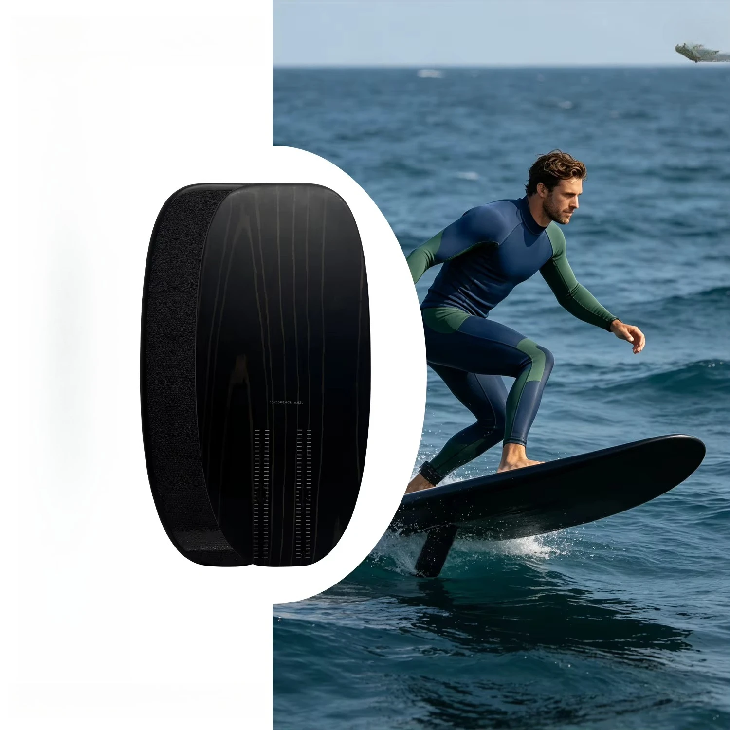 لوح ركوب الأمواج الجديد المصنو - مراجعة Efoil Board Foil Wing Carbon وسعره