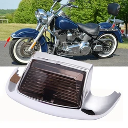 Motorcycle LED Front Rear Fender Tip Lights Decorative Mudguard Trim Driving For Harley Heritage Softail Special FLSTN 1994-1996