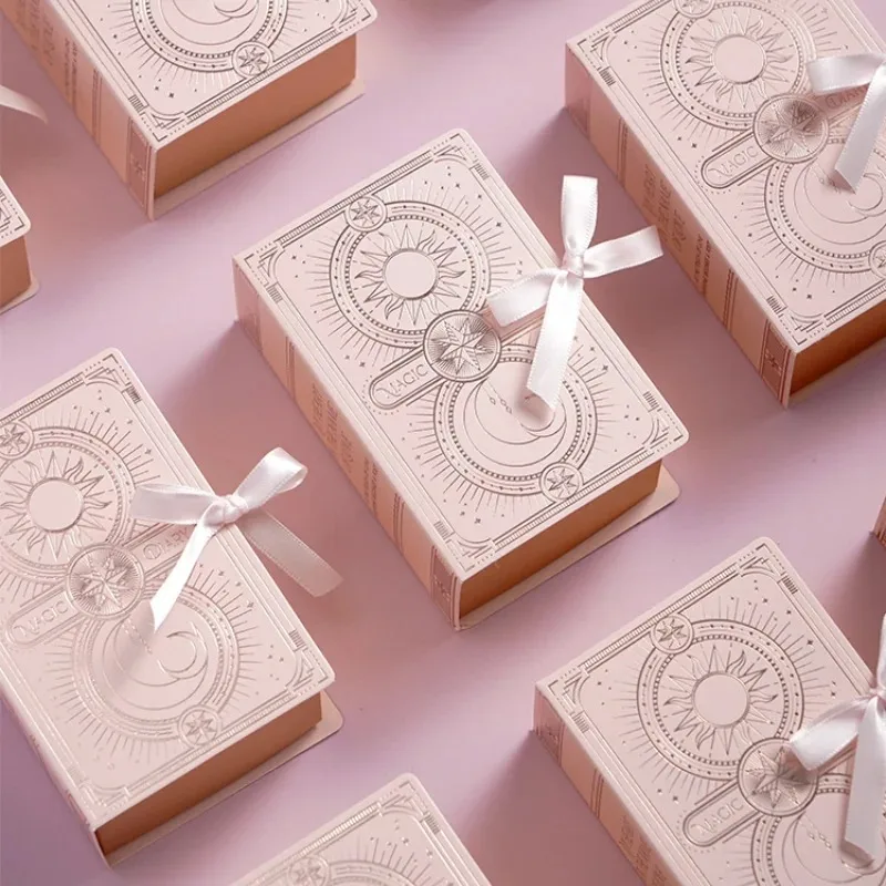 10/30/50 Magic Books Wedding Candy Boxes Divination Stars and Moon Patterns Chocolate Packaging Boxes Ramadan New Year Souvenirs