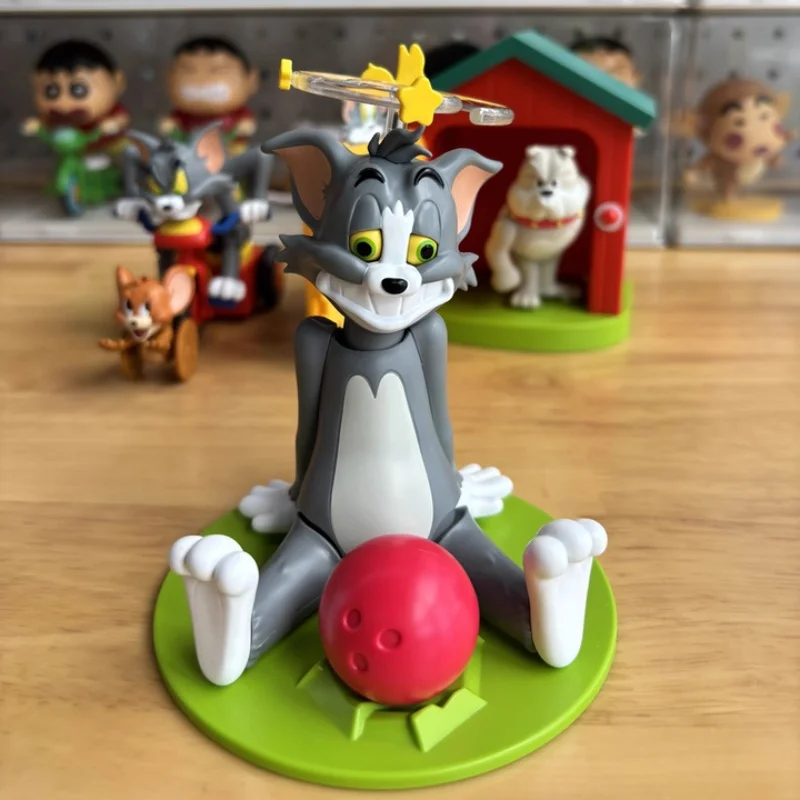 ของเล่นกล่องสุ่ม 52TOYS ทอมแอนด์เจอร์รี่ ซีรีส์ทอมผู้เดือดร้อน โมเดลตุ๊กตา กล่องปริศนา ของตกแต่ง ของเล่นเด็กผู้หญิง ของขวัญวันเกิด