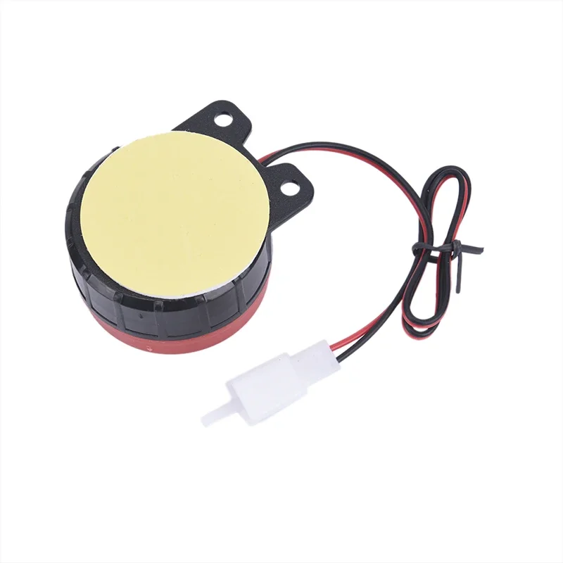 Bocina de coche, sirena de ataque aéreo, alarma Universal de 12v, bocina de camión, bocina eléctrica pequeña portátil, alarma, piezas interiores de coche, 1 ud.