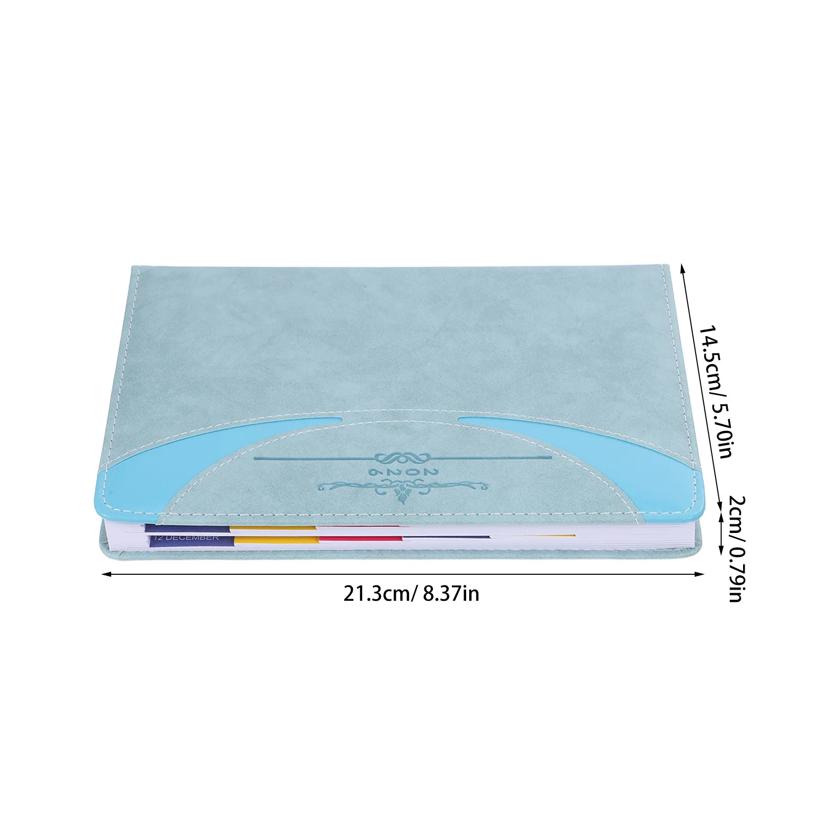 2026 A5 Yearly Planner Notebook 365 Day Schedule Organizer Portable Diary Calendar Book for Professionals Students Business