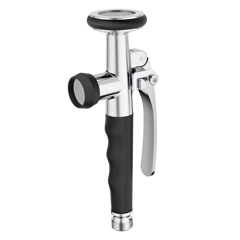 A04G-Brass Sprayer Head For Kitchen Faucet Dish Rinser Universal 1/2" Connection Shower Head With Locking Bracket