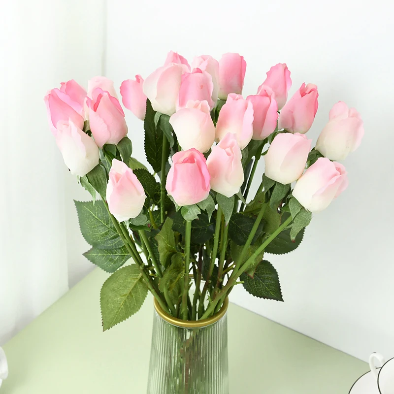 

1/3pcs Artificial Flowers Rose Flower Branch Wedding Party Decoration Home Arrangement Living Room Garden DIY Fake Flowers Decor