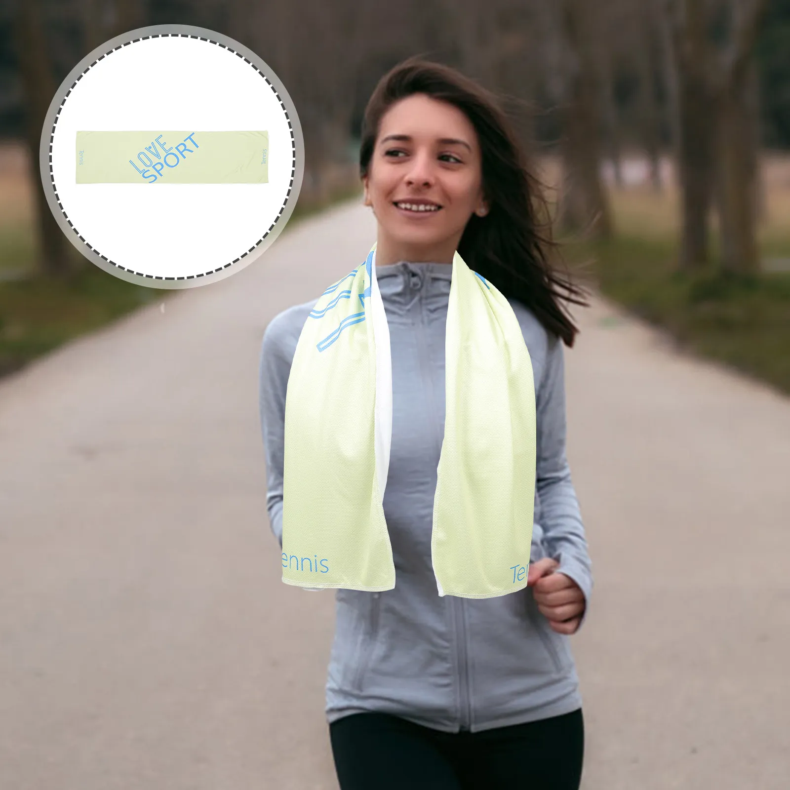 

Охлаждающее быстросохнущее спортивное полотенце для мужчин и женщин: для спортзала, поглощения пота, тренировок, йоги, путешествий, походов, фитнеса летом