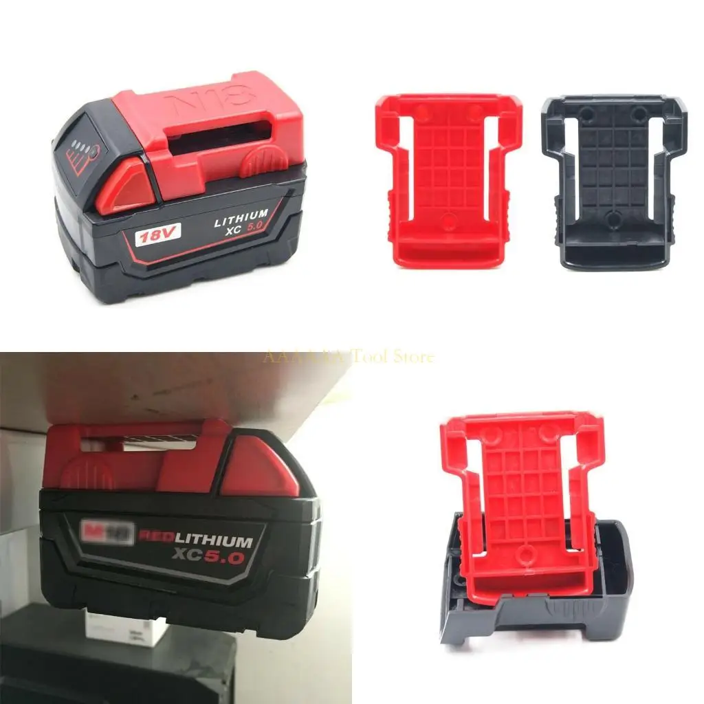 

A2BE Sturdy and Dustproof Battery Cover Holder for Mi Milwau BatteryPlastic Material