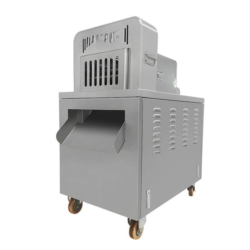 Frozen pork rib chunking machine, snow-frozen beef and lamb bone-chopping machine c