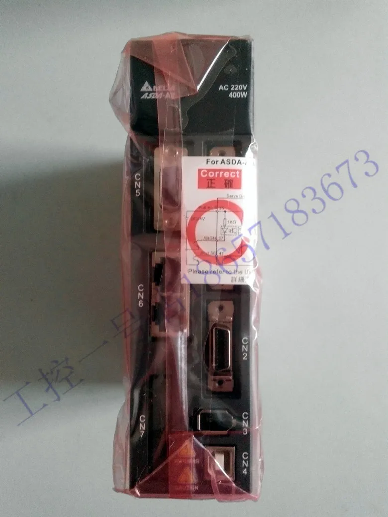 New Original Taiwan Delta A2 Series 400W Servo Drive ASD-A2-0421-U Quality Assurance 1 Year