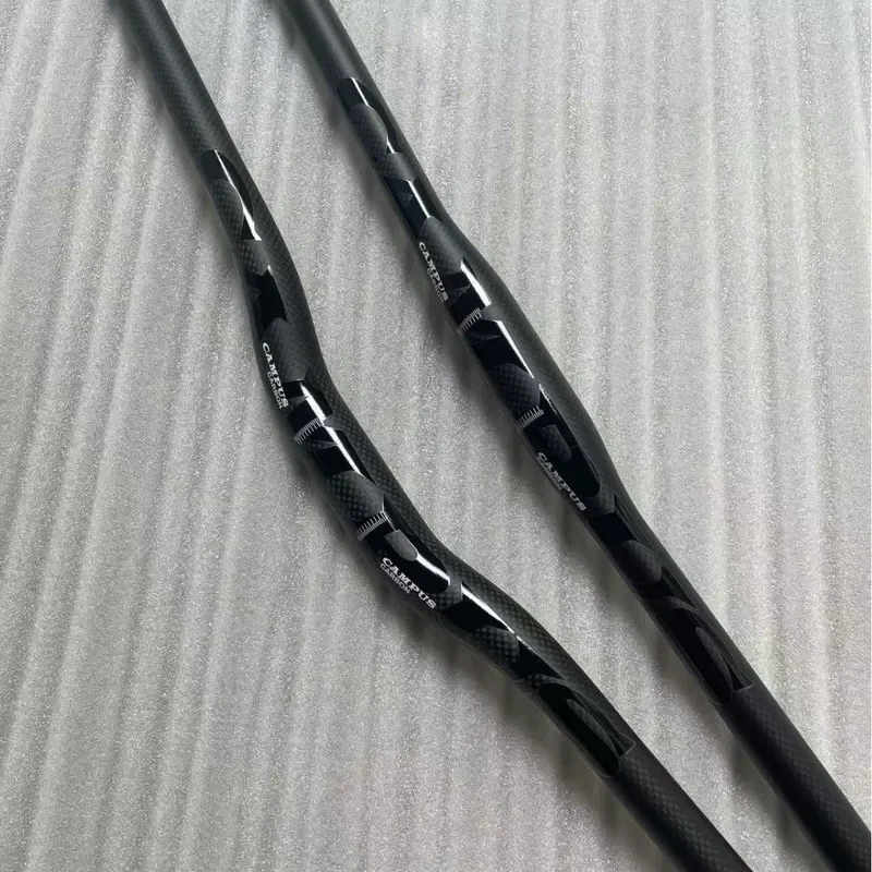 Genuine Campus Full Carbon Fiber 31.8mm Swallow-shaped Handlebar Ultralight Straight Bar for MTB Mountain Bike