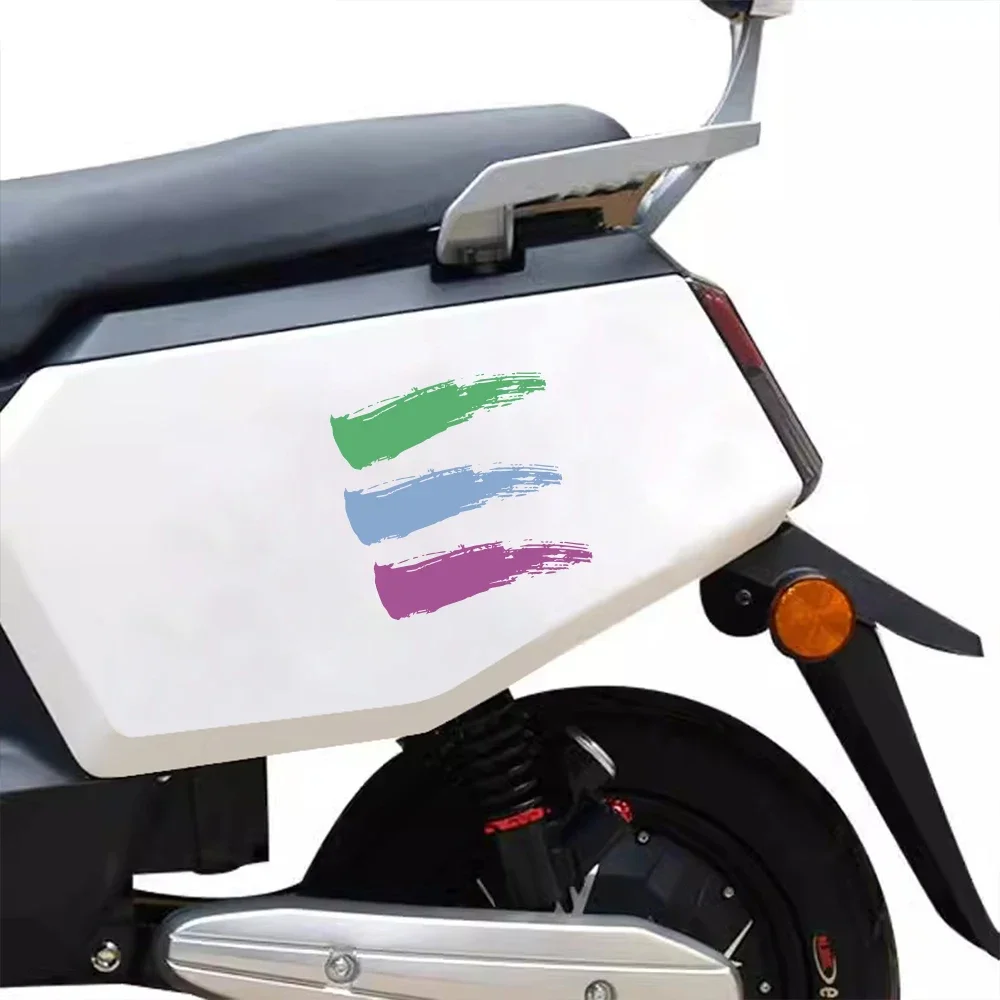 Motorcycle Graffiti Stickers Creative Color Ink Decals Personalized Car Motorbike Scratches Decoration For Yamaha TMAX Suzuki