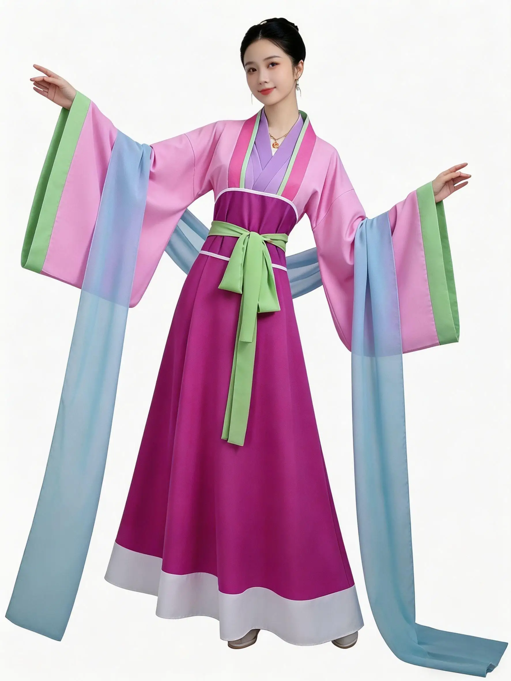 

Maomao Cosplay Costume Wig Anime The Apothecary Diaries Pink Dress Halloween Party for Women