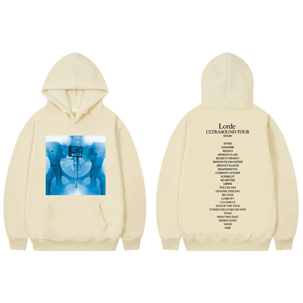 가수 로드 버진 2025 신상 앨범 굿즈 후디 고품질 패션 긴팔 풀오버 남녀 공용 캐주얼 오버사이즈 스웨트셔츠