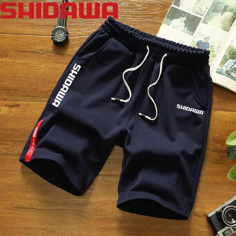 Summer Outdoors Fishing Shorts Beach Pants New Gym Jogging Exercise Shorts Men Quick-drying Breathable Fitness Running Shorts