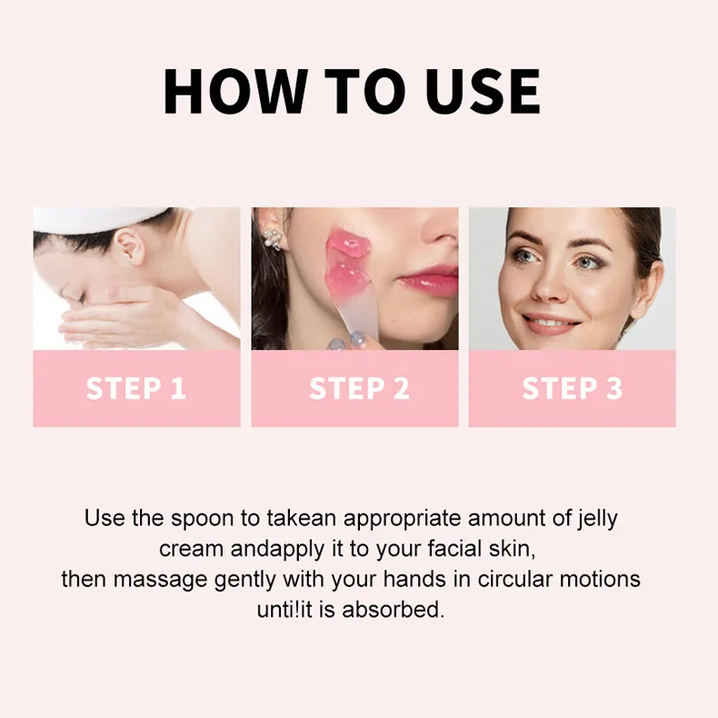 Collagen jelly gel moisturizing high moisturizing face cream