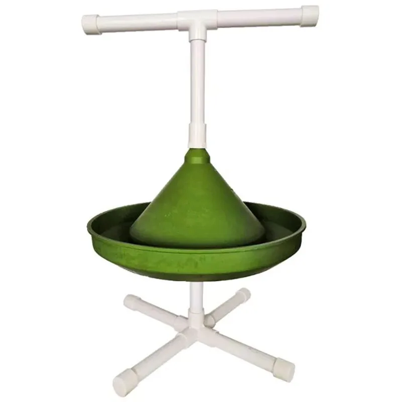 

LUDA Multi-Function Portable Bird Parrot Standing Toy Perch Training Tool Bath Tub