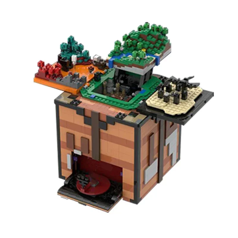 Modello di gioco popolare Moc Mattoni da costruzione UCS Dripstone Cave Tecnologia Blocchi modulari Regali Giocattoli di Natale Set fai da te Assemblaggio