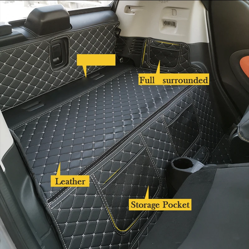 Custom Car Cargo Liner Trunk Mat For Smart 451 453 Fortwo Car Accessories Interior Decoration Styling Stowing Tidying