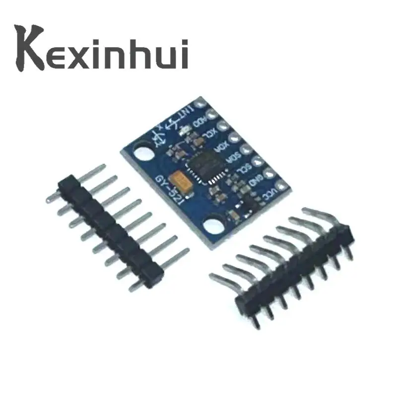 IIC I2C GY-521 MPU-6050 MPU6050 3 Axis Analog Gyroscope Sensors + 3 Axis Accelerometer Module For Arduino With Pins 3-5V DC