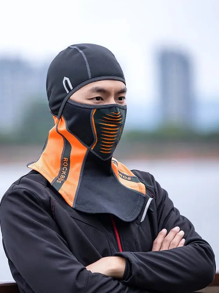 AliExpress ROCKBROS Winter Thermal Fleece Ski Mask Full Face Cover Snowboard Hood Scarfs Outdoor Sport Windproof Cycling Headgear Balaclava