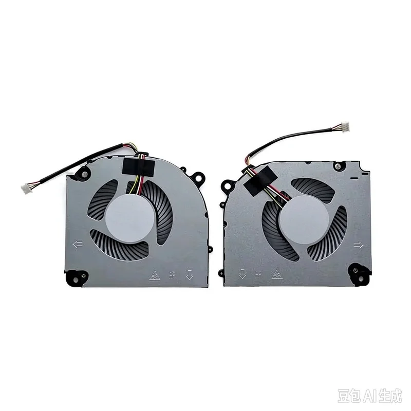 CPU GPU Cooling Fan For Colorful Hidden Star P16 Gaming 3V2 3V3