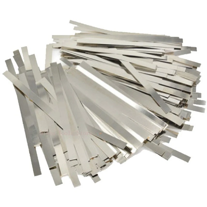 Nickel Plated Steel Strip Nickeling Strap Strips Sheets 18650 Lithium Battery Spot Welding Connection Nickel Plate Steel Strip