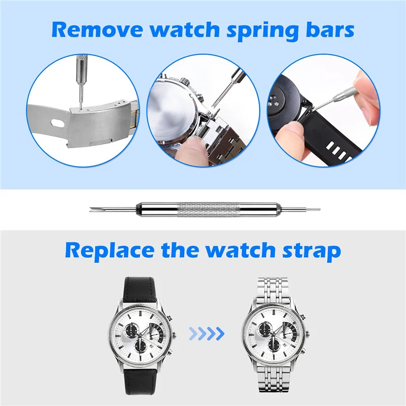 M01K Watch Battery Change Tool, Watch Case Opener Is Used To Turn The Opened Watch Cover, Watch Opener, Replace Watch Strap