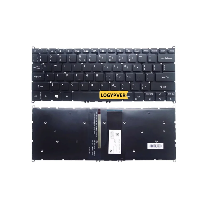 

Клавиатура для Acer Spin 5 SF114-32 SP513-51 SP513-52N SP513-53N SP514-52 52NP, английская, США, с подсветкой