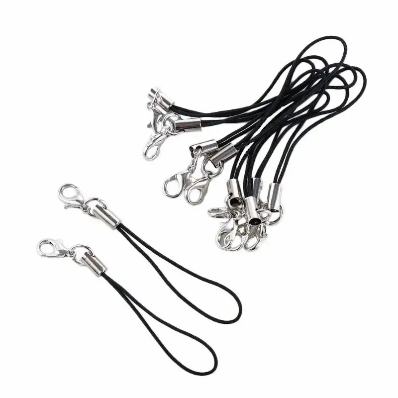 5 PCS Multifunctional Phone Lanyard Rope Clip Key Ring Bag Hanging Strap
