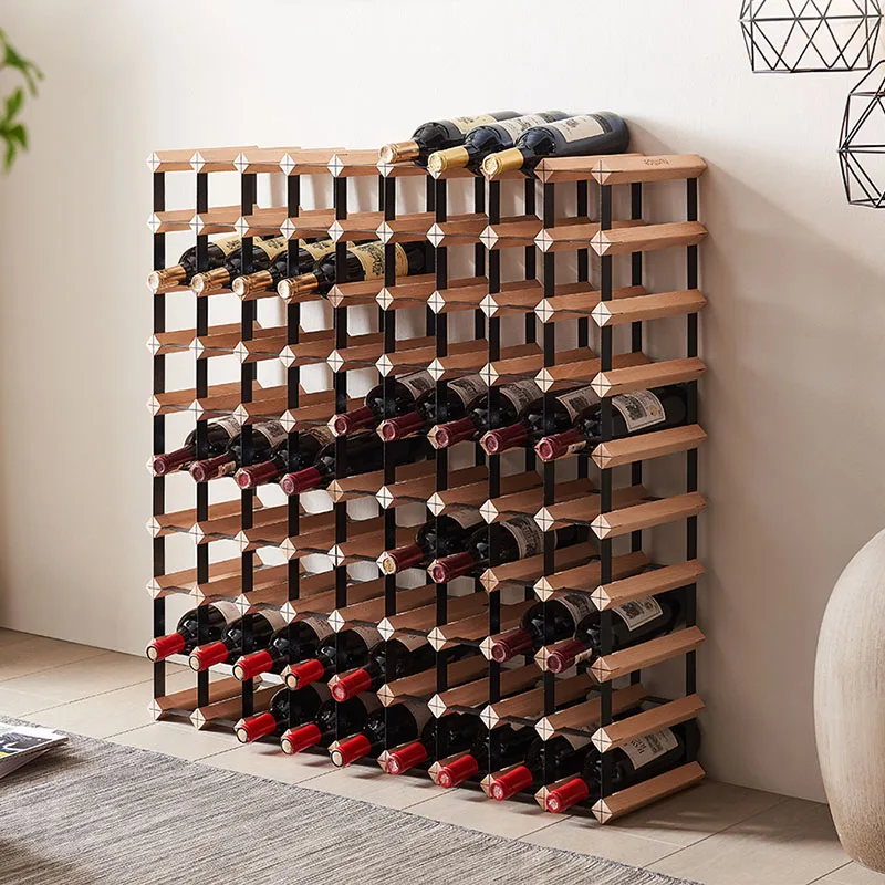 

Cube Display Bar Cabinet Stackable Handmade Metal Mobile Square Rail Wedding Houses Wine Rack Vintage Szafki Handle Furniture