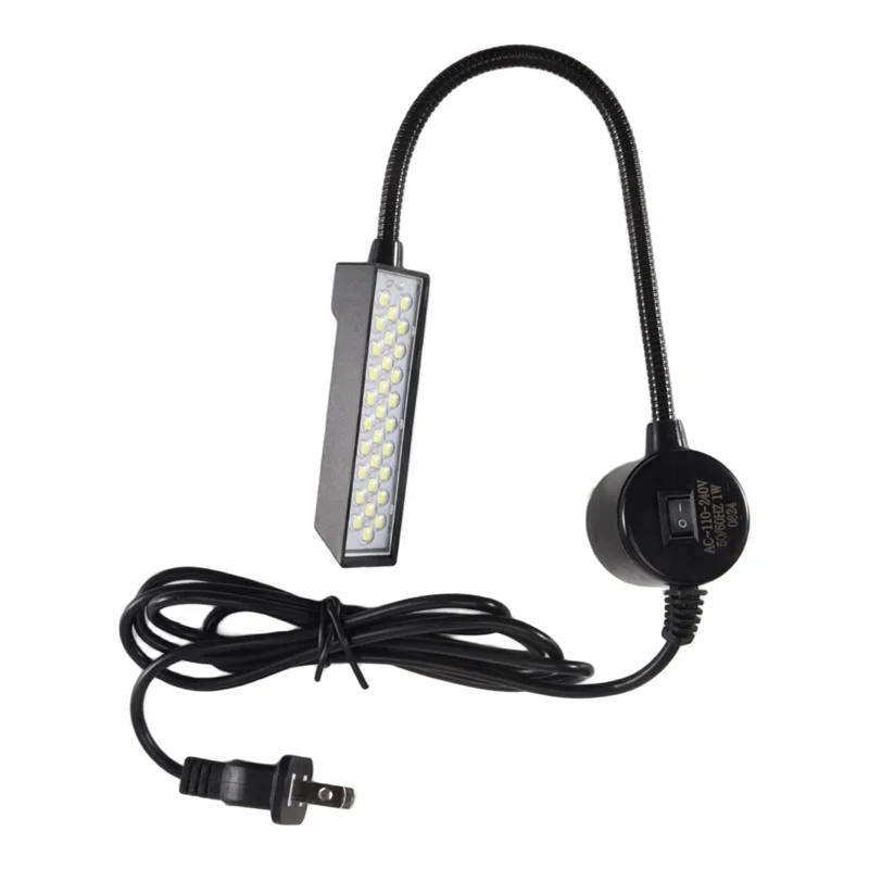 ABJY-30 LED ماكينة خياطة ضوء الخياطة الإضاءة لطاولة مخرطة الحفر الصحافة مرنة معقوفة الذراع مصباح العمل