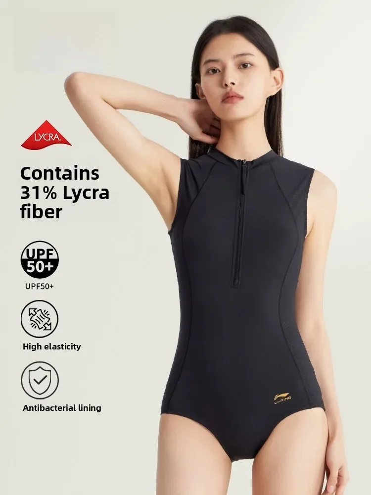 Women's One-Piece Swimsuit 2026 New Professional Speed Suit Slimming Triangular Design High Elasticity Chlorine Resis...