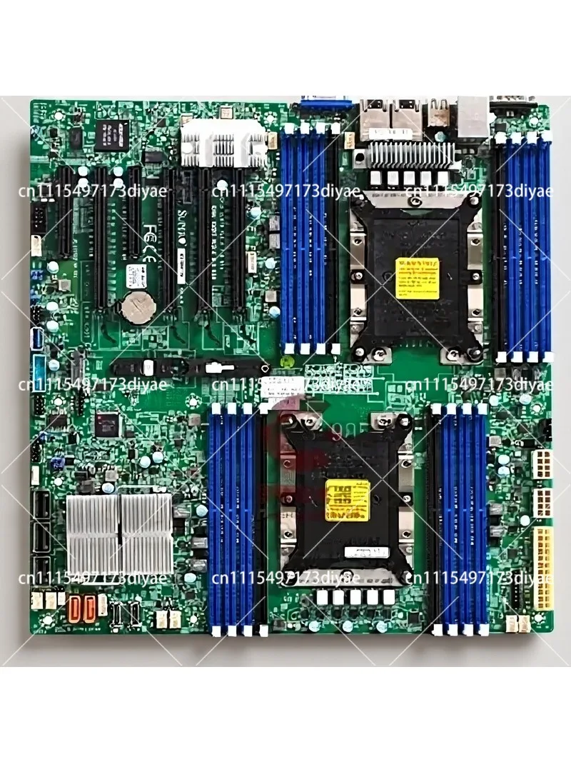 Dual LGA3647 Server Motherboard C621 Chip 10GbE LAN Ports for Xeon Scalable Processors