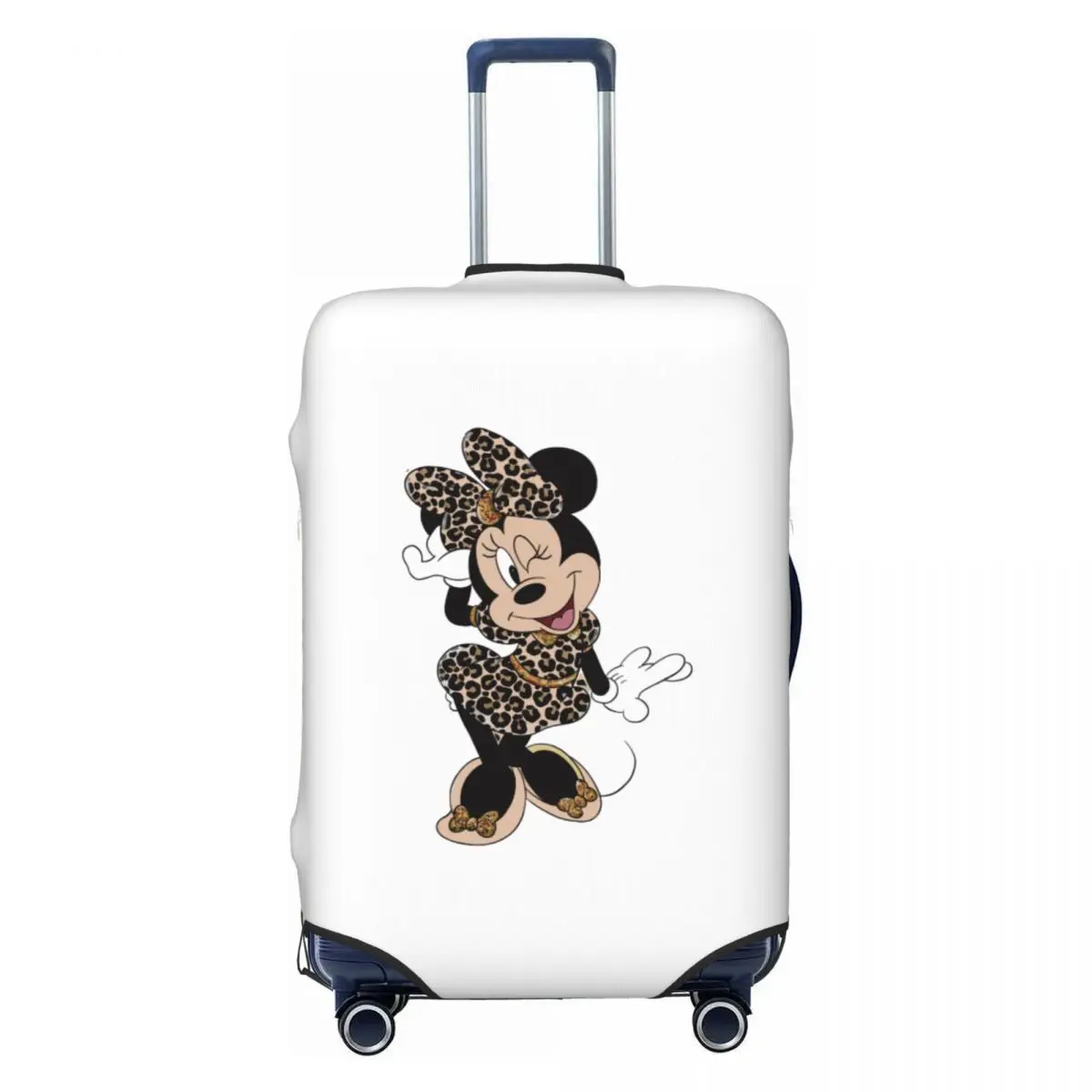 

Custom Mickey Mouse Anime Cartoon Travel Luggage Cover Elastic Suitcase Cover Protector Fit 18-32 Inch