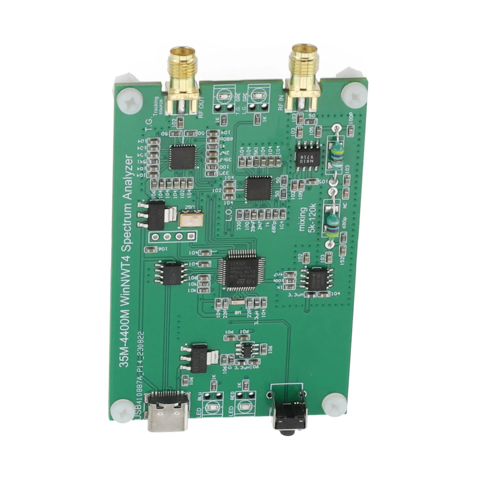 

LTDZ_35M-4400M анализатор спектра с USB модуль, источник сигнала спектра, инструмент для анализа частоты домена для Win XP Win7 Win10