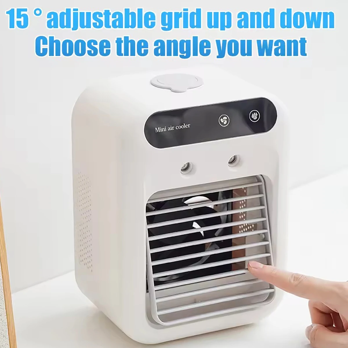 

Mini desktop air conditioning fan (suitable for babies and children)-portable small electric fan, suitable for home and office.