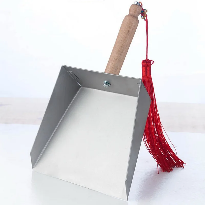 New 2022 Dustpans Bucket stainless steel thickening garbage cleaning  tools home kitchen loop Dustpan