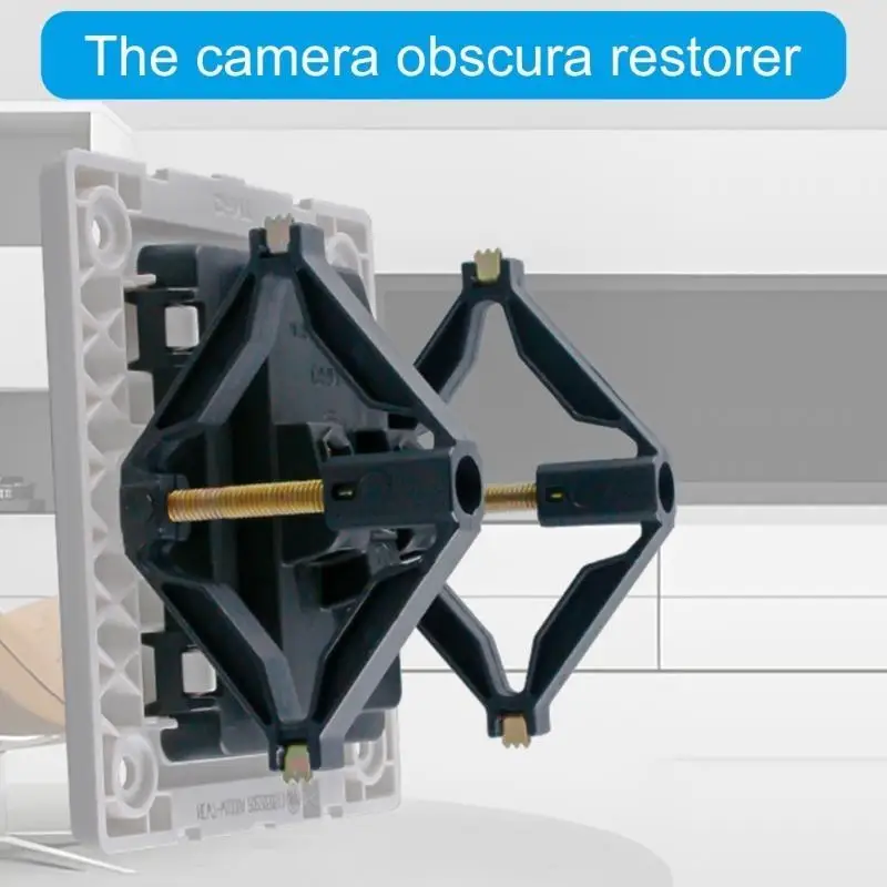 

652F 10pcs Quick Fixing Socket Repair set Outlet Box Restorations Tool Electric Socket Repair Accessories for 86 Model Switches