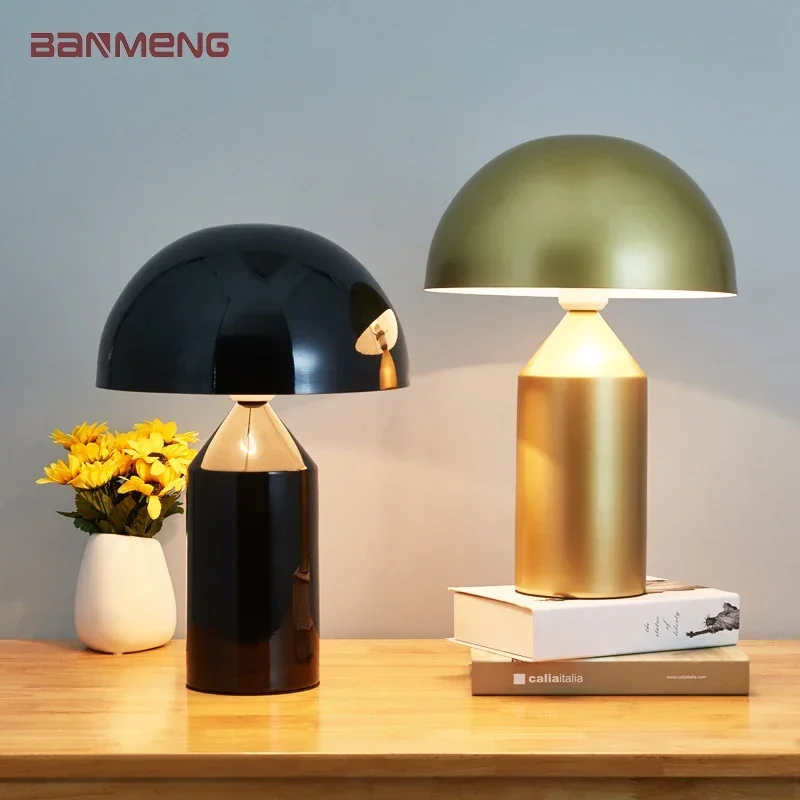 

Modern G9 LED table lamp Nordic desk lights mushroom shape light luxury indoor lighting home decor living room bedroom fixture